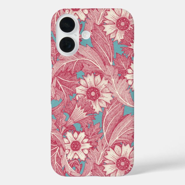 Coques Case-Mate iPhone acanthus viva magenta (Verso)