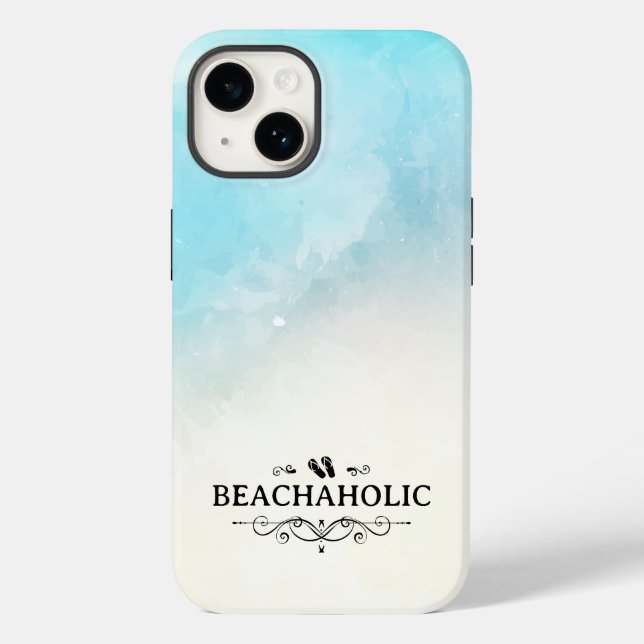 Coques Case-Mate iPhone Accro à la plage de la plage (Verso)