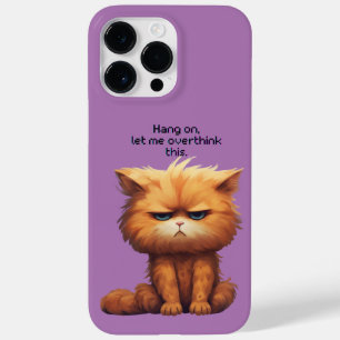 Coque Pour Pour iPhone 14 Pro Max Accroche-toi, laisse-moi oublier ce chat.