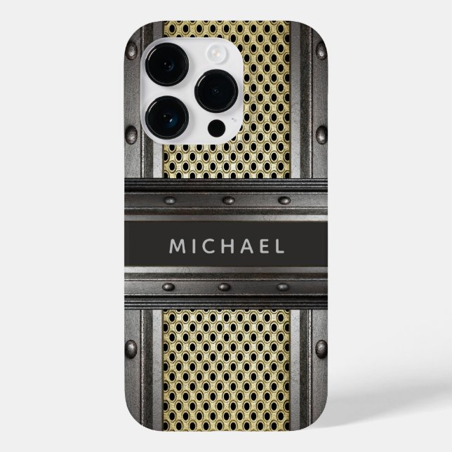 Coques Case-Mate iPhone Acier industriel hommes (Verso)