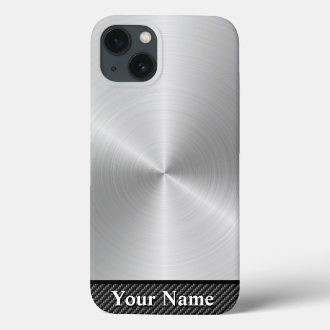 Coques Case-Mate iPhone Acier inoxydable 1 Options (Verso)