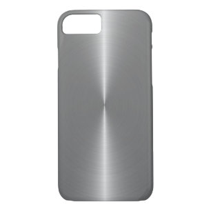 Case-Mate iPhone Case Acier inoxydable métallique gris-argent