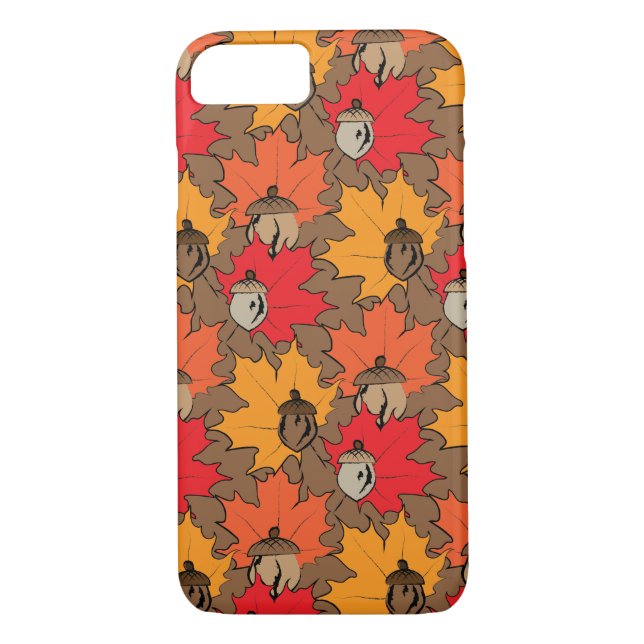 Coques Case-Mate iPhone Acorns et feuille V (Dos)
