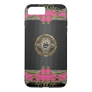 Coque iPhone 7 Plus Adalicia Pretty Knights Plus Monogramme
