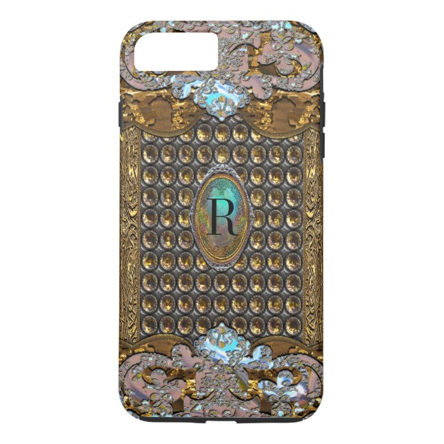 Coques Case-Mate iPhone Adalie Belle Monogramme français (Dos)