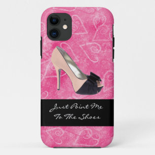 Etui iPhone Case-Mate Addicité Aux Chaussures Coeurs D'Amour Coeur Rose 