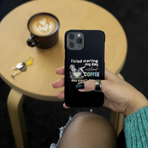 Case-Mate iPhone Case Addict de café pour fille en attente