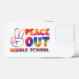 Case-Mate iPhone Case Adieu collège Tie Dye Dernier jour d'école