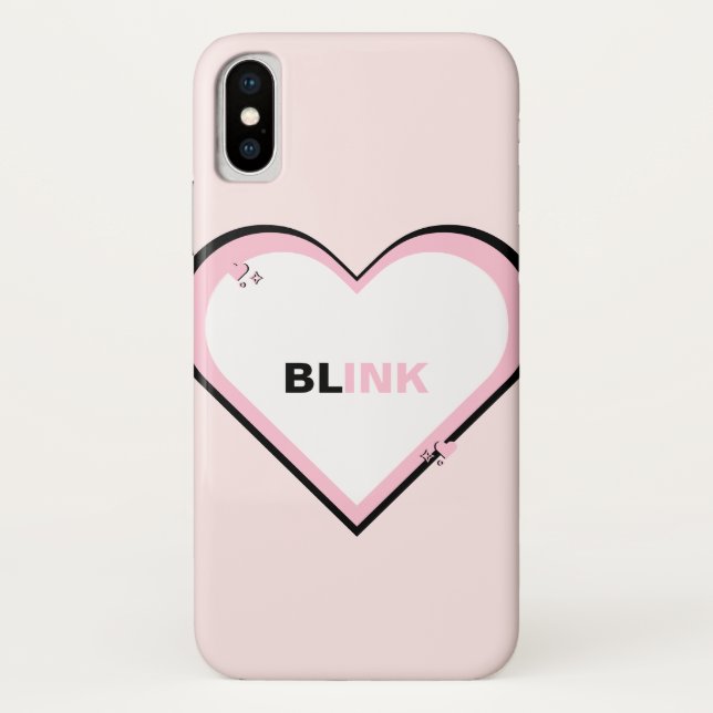 Coques Case-Mate iPhone Ado esthétique Blink Cute Kpop (Dos)