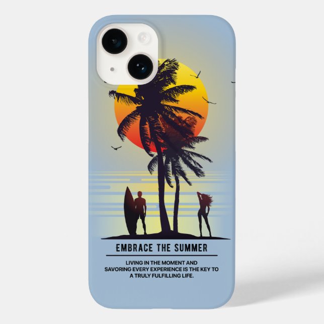 Coques Case-Mate iPhone Adoptez l'été |  (Verso)