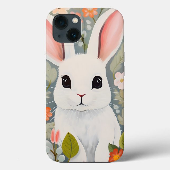 Coques Case-Mate iPhone Adorable Baby Rabbit (Verso)