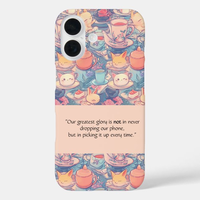 Coques Case-Mate iPhone Adorable Doodle Art Peint (Verso)
