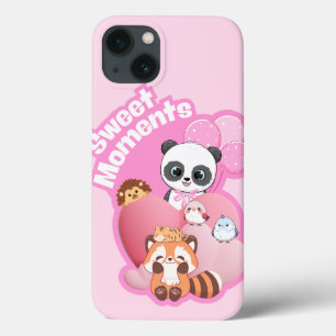 Case-Mate iPhone Case Adorable Panda & Amis Design