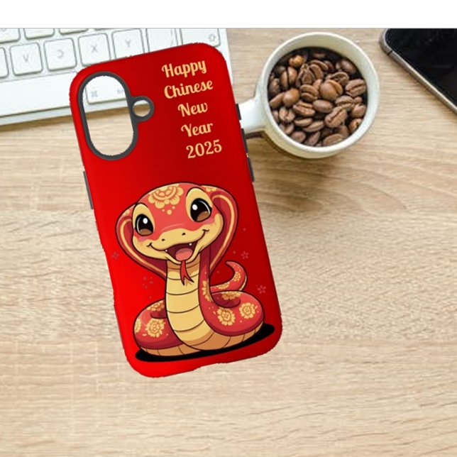 Coques Case-Mate iPhone Adorable serpent de bébé chinois Nouvel An (Créateur téléchargé)