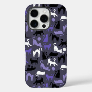 Coques iPhone 16 Pro Adorable Yoga mignon Pots de chat
