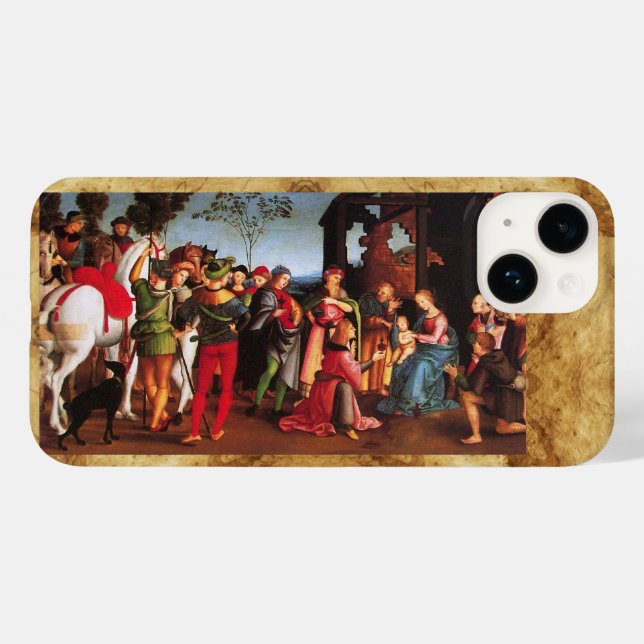 COQUES Case-Mate iPhone ADORATION DE LA MAGI (Verso (horizontal))