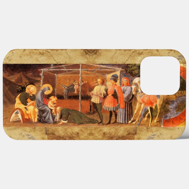 COQUES Case-Mate iPhone ADORATION DU PARCHEMENT DE LA NATIVITÉ MAGI (Verso (horizontal))