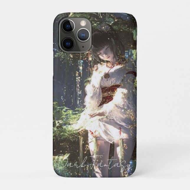 Coques Case-Mate iPhone Aesthetic / Dark Fantasy Girl (Dos)