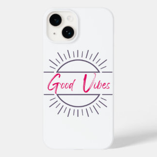 Coque Pour iPhone 14 Affaire de téléphone Good Vibes