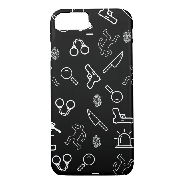 Coques Case-Mate iPhone Affaire de téléphone True Crime Lover (Dos)