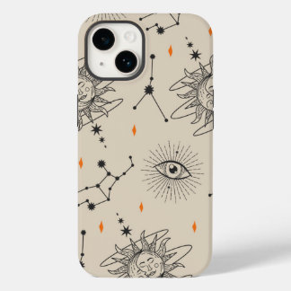 Coque Pour iPhone 14 Affaire téléphonique d'astrologie unique