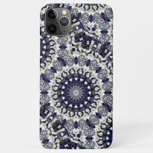 Case-Mate iPhone Case Affaire téléphonique de la Flore bleue Mandala Cas