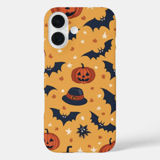 Coque Pour iPhone 16 Affaire téléphonique motif Halloween