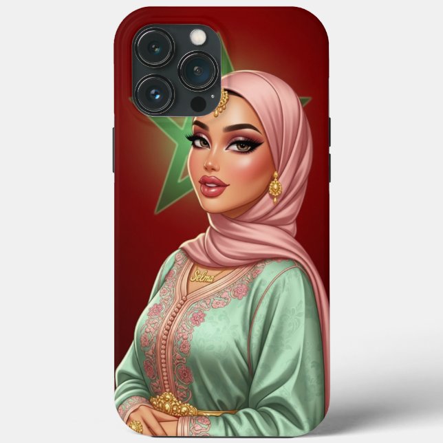 Coques Case-Mate iPhone Affaire téléphonique personnalisée pour femme Hija (Verso)