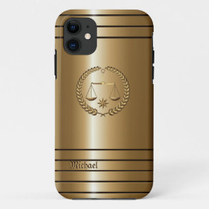Coque iPhone 11 Affaires d'or et avocat juridique