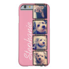 Affichage de photos Instagram - 4 photos nom rose