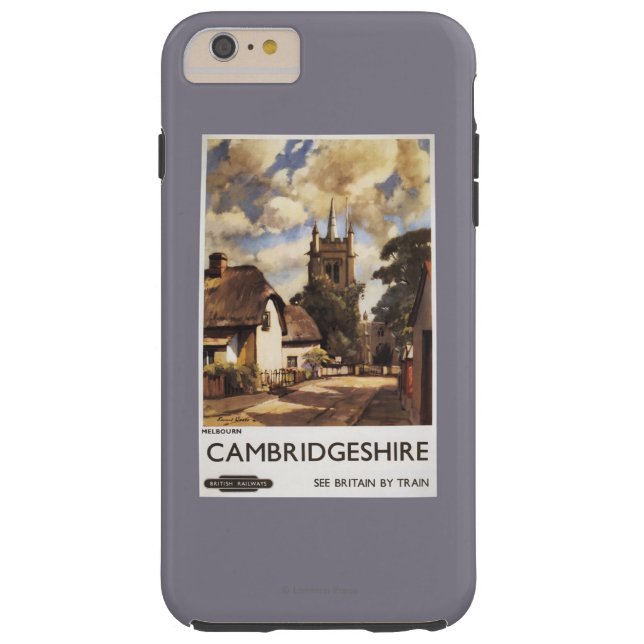 Coques Case-Mate iPhone Affiche britannique de chemins de fer de vue (Dos)