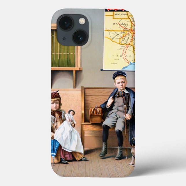 COQUES Case-Mate iPhone AFFICHE DE CHEMIN DE FER, 1898 (Verso)