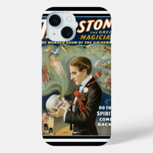 Coque Pour iPhone 15 Affiche Magique Vintage, Thurston, Le Grand Magici
