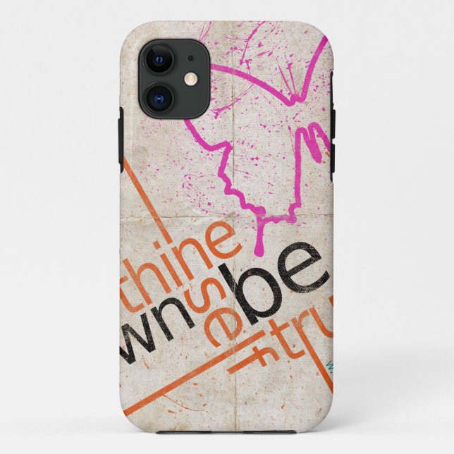 Coques Case-Mate iPhone Affiche motivationnelle (Dos)