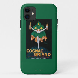 Coque Case-Mate Pour iPhone Affiche promotionnelle de Briand de cognac