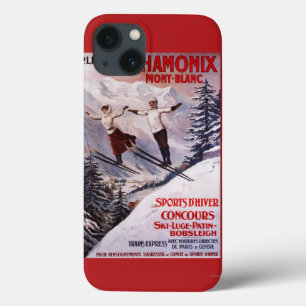 iPhone 13 Coque Affiche promotionnelle de ski
