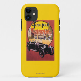 Coques Pour iPhone Affiche promotionnelle Peugeot Automobile