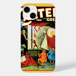 Coque Pour iPhone 14 Affiche vintage de magie, Magicien Carter le Grand