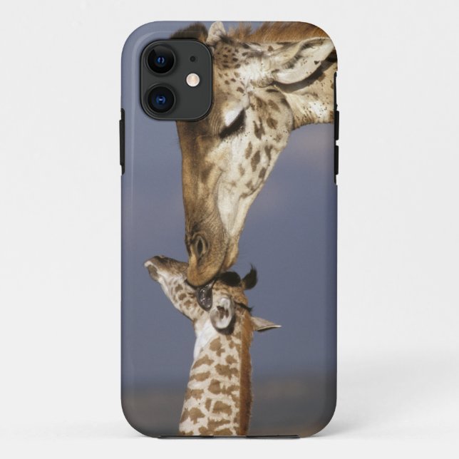 Coques Case-Mate iPhone Africa, Kenya, Masai Mara. Girafe (Dos)