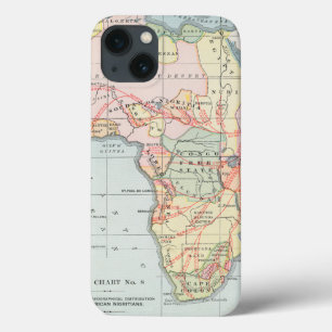 ETUI iPhone Case-Mate AFRICA MAP, 1894
