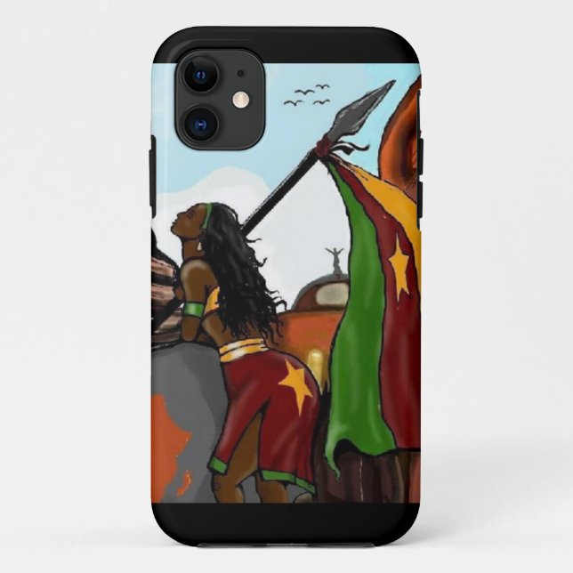 COQUES Case-Mate iPhone AFRIQUE (Dos)