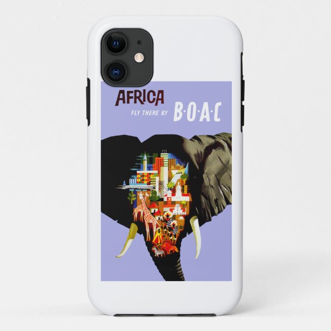 Coques Case-Mate iPhone Afrique ~ Vol là (Dos)