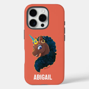 Coques iPhone 16 Pro Afro Unicorn   Magique