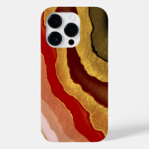 Agate dorée Abstraite