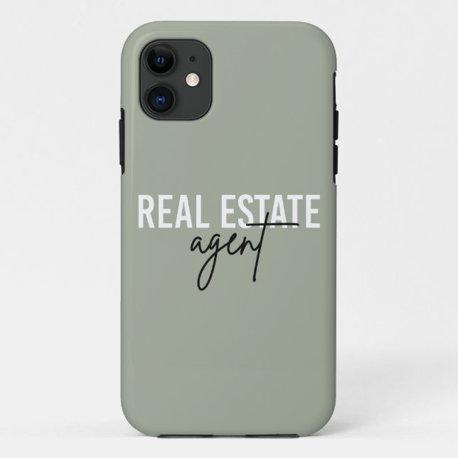 Coques Case-Mate iPhone Agent immobilier | Cadeaux pour le concessionnaire (Dos)