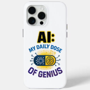 Coque iPhone 15 Pro Max AI Daily Genius - Smart Dose Intelligence