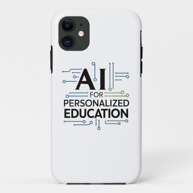 Coques Case-Mate iPhone "AI pour l'éducation personnalisée - Apprentissage (Dos)