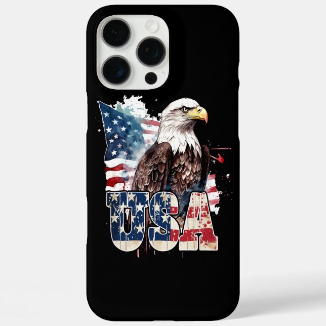 Coques Case-Mate iPhone Aigle américain à tête blanche 250e anniversaire d (Verso)