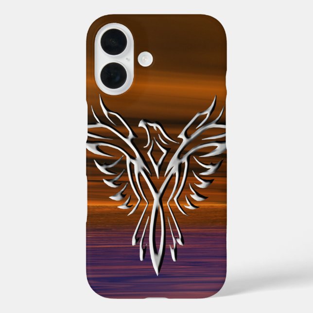 Coques Case-Mate iPhone Aigle argenté (Verso)