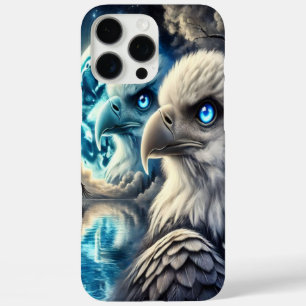Coques iPhone 16 Pro Max Aigle céleste observant l'océan